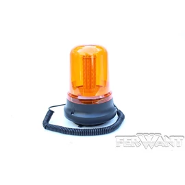FORGÓLÁMPA LED 12V-24V MÁGNESES AMBER