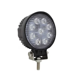 MUNKALÁMPA 9 LED FÉM KEREK SZÚRÓFÉNY
