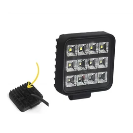 MUNKALÁMPA 12 LED NÉGYZET KAPCSOLÓS