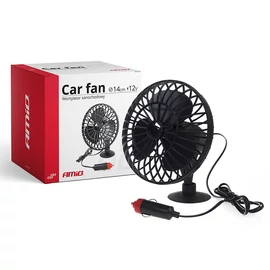 VENTILÁTOR OSZCILLÁLÓ 12V 14 cm