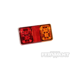 HÁTSÓ LÁMPA LED 12-24V 16 LED-ES