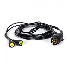 ÖSSZEKÖTŐKÁBEL 7,5 M 7-PÓLUS 2X5-PIN (BAJONETT)