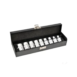 DUGÓKULCSKÉSZLET 1/2" TORX 9 RÉSZES E10-E24-Ig