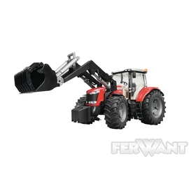 BRUDER MASSEY FERGUSON 7624 HOMLOKRAKODÓVAL