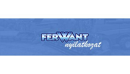 FERWANT KFT. NYILATKOZATA