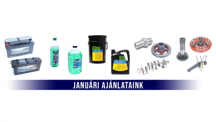 JANUÁRI AJÁNLATAINK!