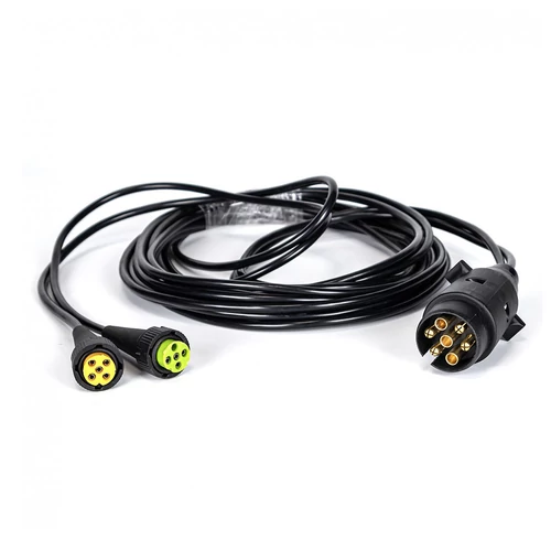 ÖSSZEKÖTŐKÁBEL 4,5 M 7-PÓLUS 2X5-PIN (BAJONETT)