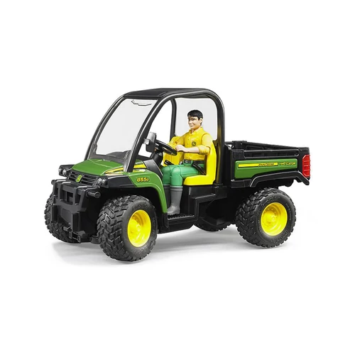BRUDER JOHN DEERE GATOR 855D+VEZETŐ