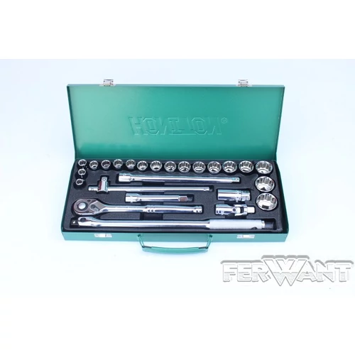 DUGÓKULCS KSZL. 25 DB 1/2"  HONITON (12 lapos)