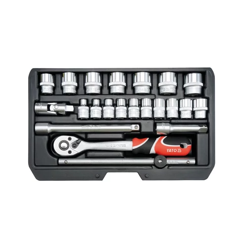 DUGÓKULCS KLT. 3/8" 22db YATO