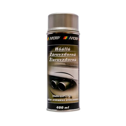 MOTIP HŐÁLLÓ EZÜST AEROSZOL 650°C 400ML