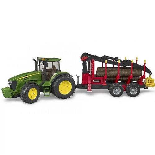 JOHN DEERE 7930 + ERDÉSZETI PÓTKOCSI