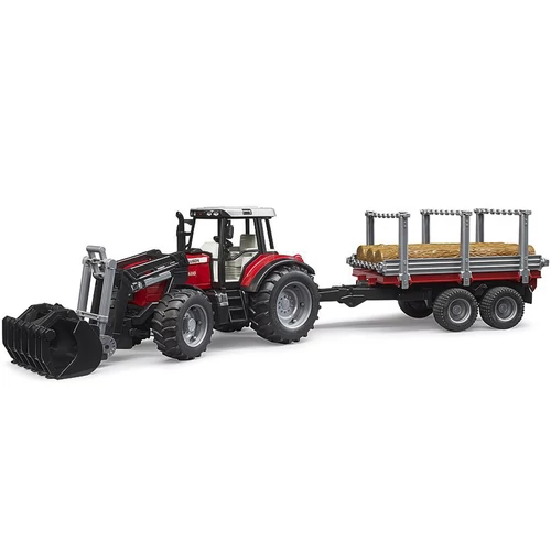 BRUDER MASSEY FERGUSON 7480 PARTFAL RAKODÓ