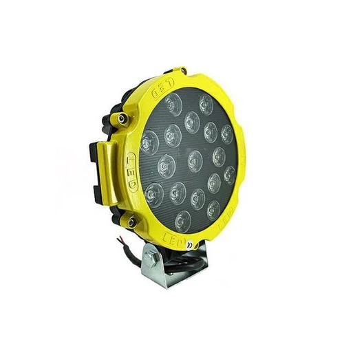MUNKALÁMPA LED  KÖR 160mm 17 LED 51 W SÁRGA